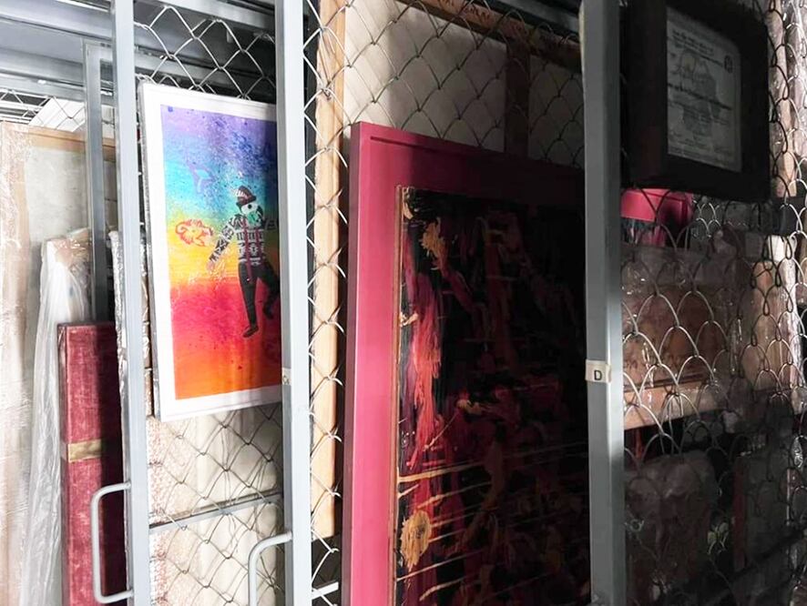 Estado actual del acervo del Museo de Arte Contemporáneo de Oaxaca.
Foto: EL UNIVERSAL