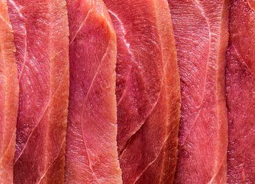 Ronqueo de atún, la exactitud del corte