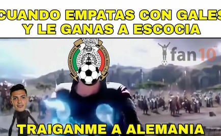 Los memes de la despedida de México ante Escocia