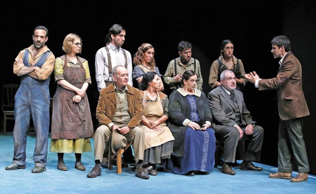 El montaje se estrenó la noche del lunes en el Teatro Helénico. Foto: AGUSTÍN SALINAS. EL UNIVERSAL