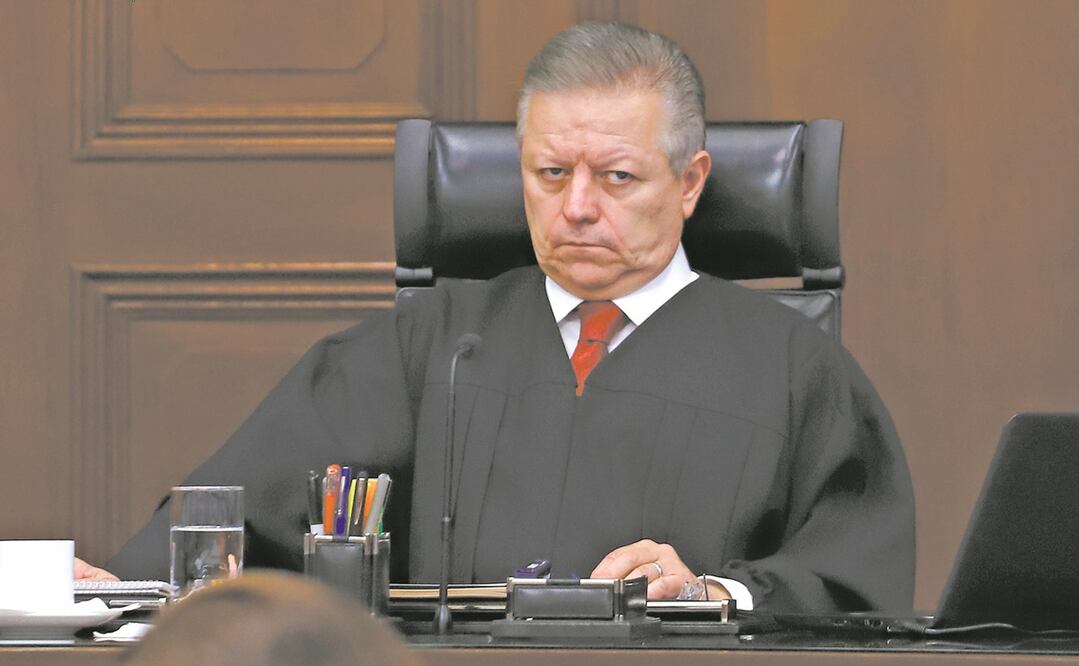 El ministro presidente de la Suprema Corte de Justicia de la Nación, Arturo Zaldívar Lelo de Larrea, espera que la resolución se dé a la mayor brevedad posible. Foto: ARCHIVO EL UNIVERSAL: 