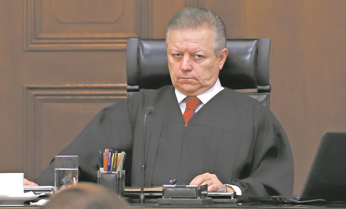 El ministro presidente de la Suprema Corte de Justicia de la Nación, Arturo Zaldívar Lelo de Larrea, espera que la resolución se dé a la mayor brevedad posible. Foto: ARCHIVO EL UNIVERSAL: