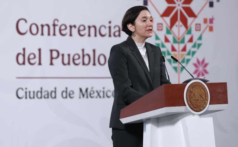 Marcela Figueroa, titular del Secretariado Ejecutivo del Sistema Nacional de Seguridad Pública (SESNSP), informó que tras el lanzamiento de la Estrategia Nacional contra la Extorsión se ha incrementado en 85% las denuncias por extorsión al teléfono 089, pues pasó de 349 denuncias diarias en junio de este año a 647 en septiembre pasado. Foto: Fernanda Rojas / EL UNIVERSAL.