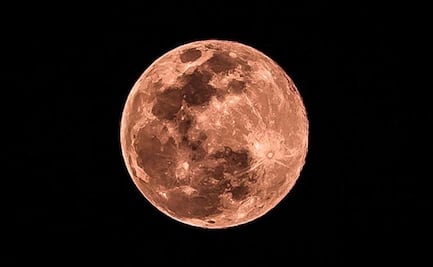 Así se vio la superluna rosa desde México