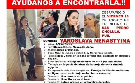 Encuentran cuerpo de ucraniana desaparecida en Puebla