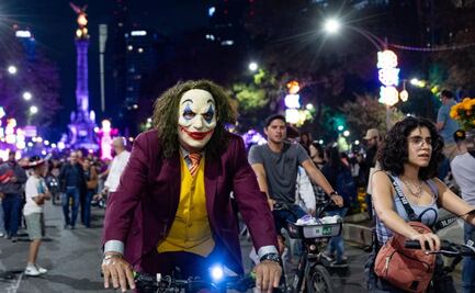 ¡Prepárate! Habrá hoy rodadas del terror de bicis y motos en la CDMX por Día de Muertos