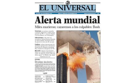 “Alerta mundial”, así se registró el 11s