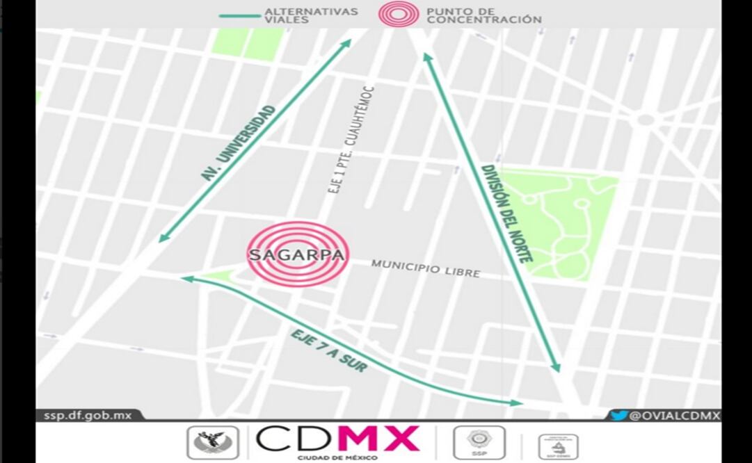 Tomada de @OVIALCDMX