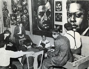 Cuando Siqueiros era dibujante en EL UNIVERSAL