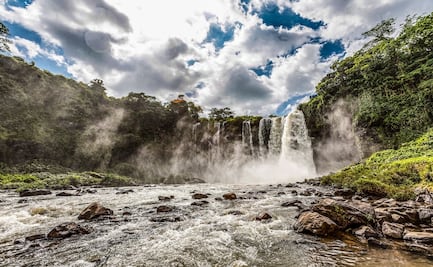 La famosa cascada de Apocalypto