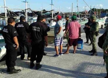 Detienen a 15 personas tras operativo contra pesca furtiva en Yucatán