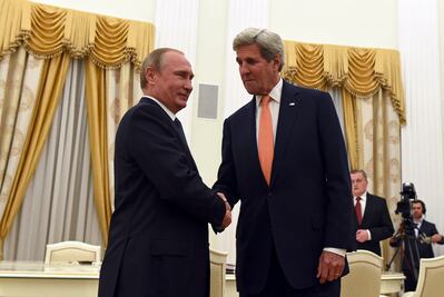 Espera Kerry lograr progreso en Siria al reunirse con Putin