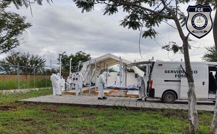 Trasladan 111 cuerpos de cámaras frigoríficas a panteón ministerial en Morelos