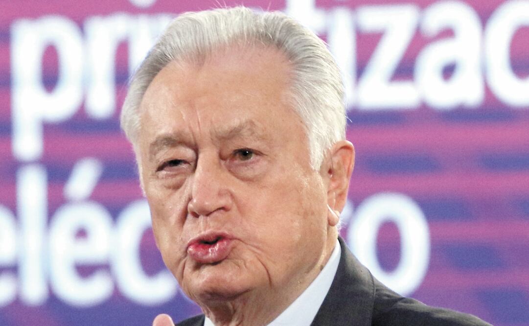 Manuel Bartlett, director general de la Comisión Federal de Electricidad. Foto: EL UNIVERSAL