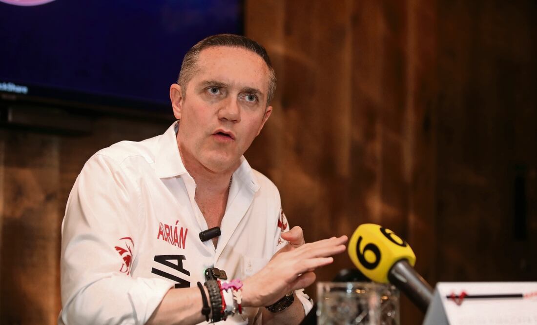 Adrián Rubalcava aseguró que la propuesta de su partido (PRI) encabeza las preferencias en la alianza opositora. Foto: Francisco Rodríguez/El Universal