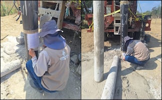 Conagua clausura pozos clandestinos en dos municipios de Nuevo León; retienen equipo de perforación  