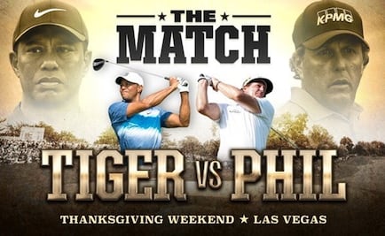 El duelo entre Tiger Woods y Phil Mickelson es una realidad