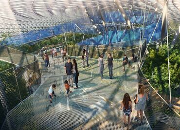 Singapur: su aeropuerto tendrá laberintos y la cascada interior más alta del mundo