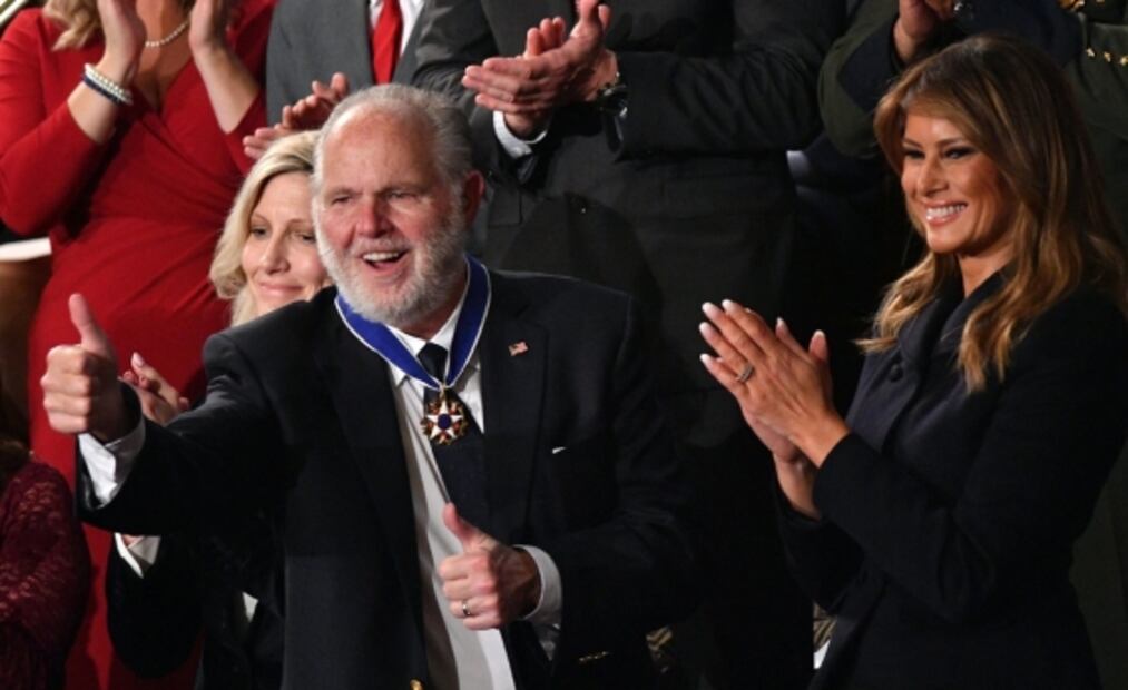 Rush Limbaugh, el conservador estadounidense que popularizó el término "feminazi"