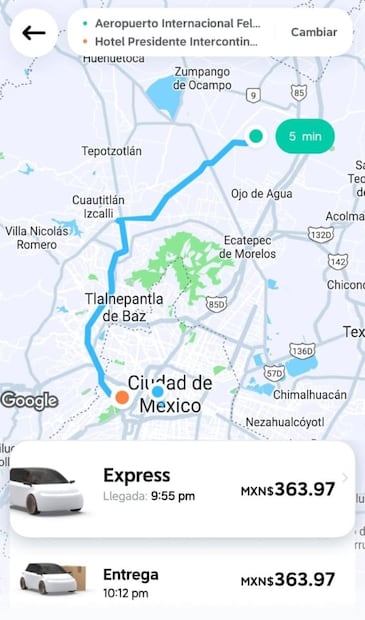 Biden y AMLO hacen más de una hora del AIFA a Polanco, ¿en cuánto sale un DiDi?