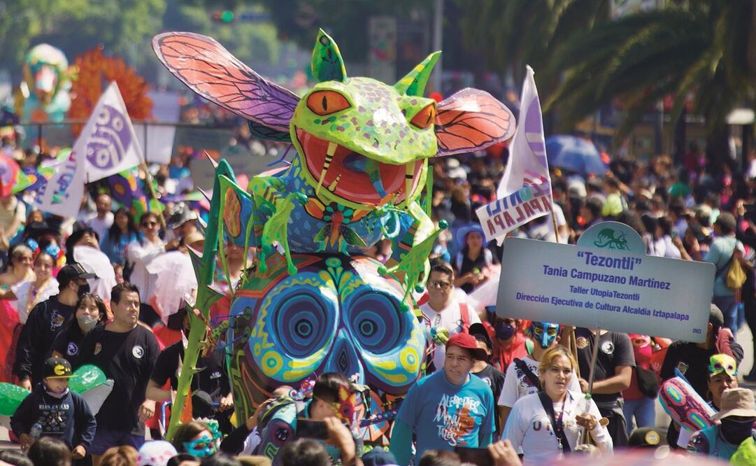 Desfile de alebrijes. Foto: Germán Espinosa/EL UNIVERSAL