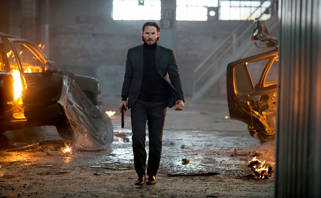 Keanu Reeves en una de las escenas de la cinta "John Wick"    Foto: AP Photo/Lionsgate, David Lee
