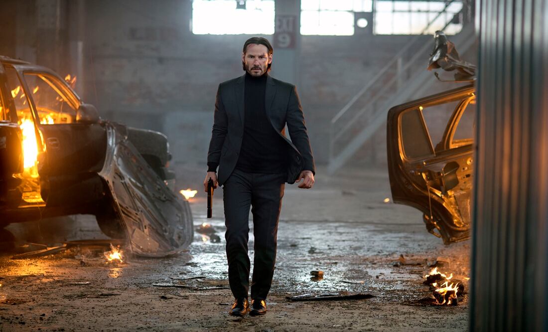 Keanu Reeves en una de las escenas de la cinta "John Wick" Foto: AP Photo/Lionsgate, David Lee
