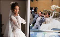 Karla Díaz y Dany Dayz se casan por la iglesia; emotividad y brío durante el festejo