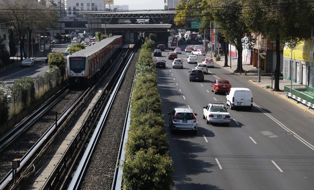 Tráfico en Ciudad de México. FOTO: CARLOS MEJIA/EL UNIVERSAL