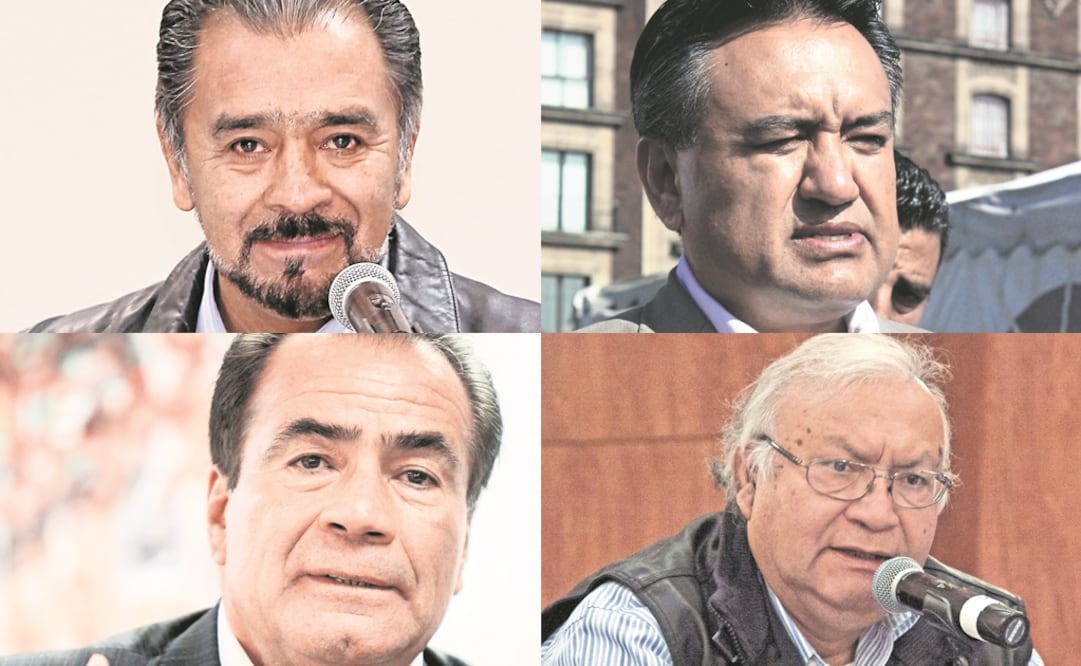 En la foto: (izq. a der. arriba)Francisco Hernández, Martín Esparza,(izq. a der. abajo) Fernando Espino y Agustín Rodríguez (ESPECIAL)