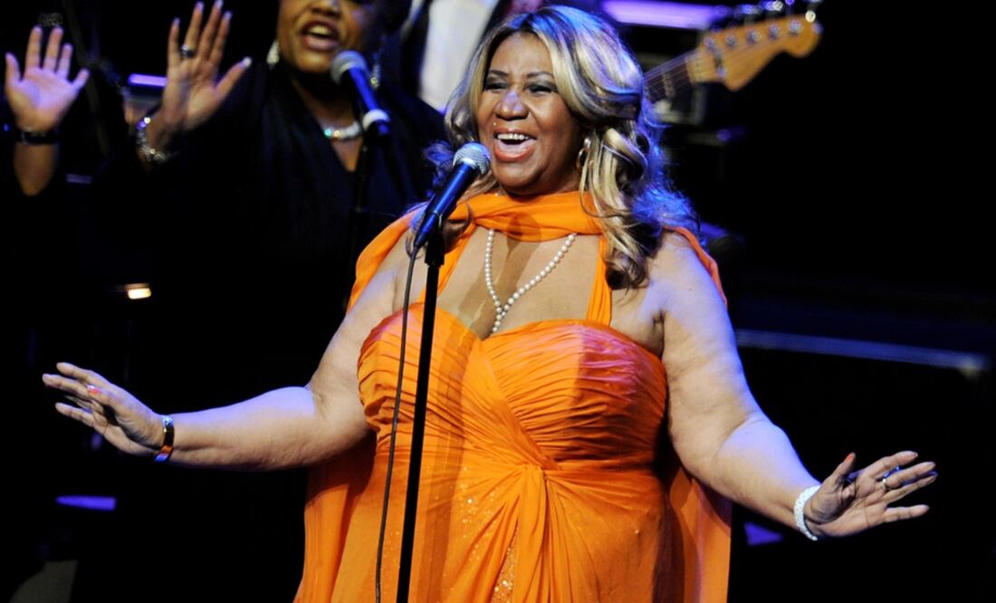 Atuendos de Aretha Franklin a subasta en Estados Unidos. Foto: Kevin Winter/AFP