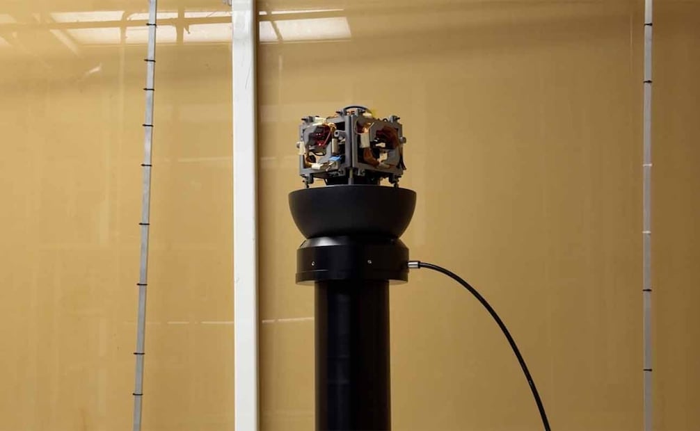 El nanosatélite K'OTO podría ser lanzado de la Estación Espacial Internacional en diciembre de 2026. Foto: UNAM