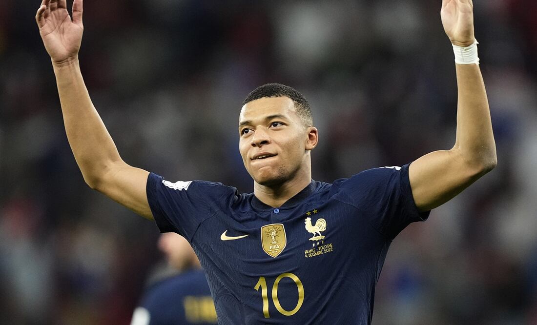 Mbappé festejo de gol / FOTO: AP