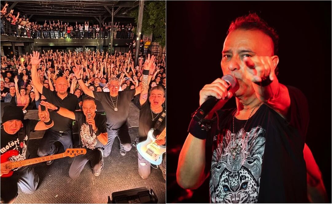 Coda, la banda de metal de la que es líder Xava Drago.
Foto: Instagram, vía @codamxoficial