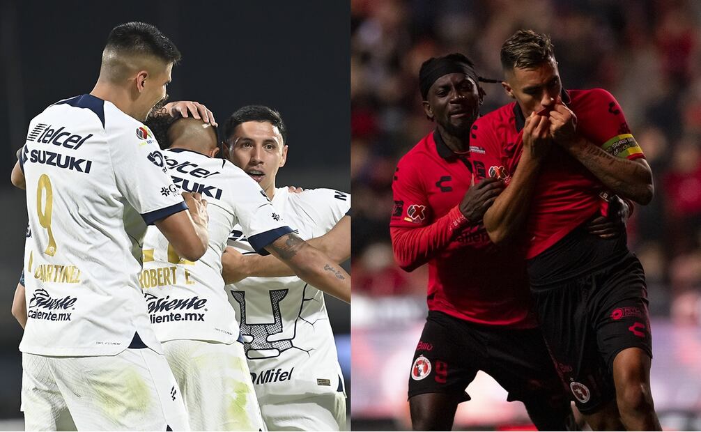 Pumas se enfrentará a los Xolos de Tijuana en el Estadio Olímpico Universitario - Fotos: Imago7