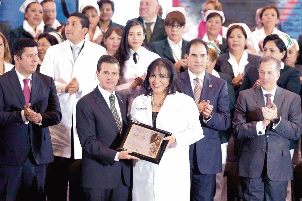 El presidente Enrique Peña Nieto encabezó la clausura de la 107 Asamblea General Ordinaria del Instituto Mexicano del Seguro Social (NOTIMEX)