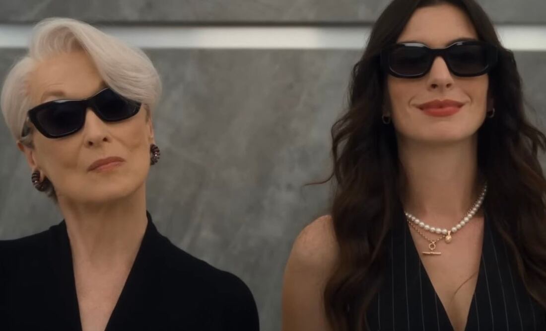 Miranda y Andy vuelven a compartir plano y poder en "El diablo viste a la moda 2". Foto: YouTube: 20th Century Studios