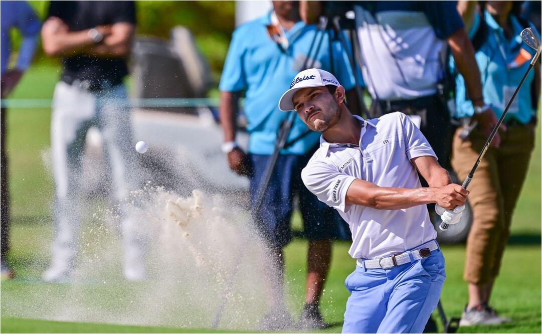 Raúl Pereda metió un águila de 249 yardas / Foto: México Open