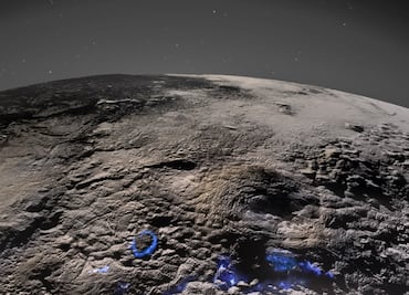Hallan volcanes de hielo en Plutón