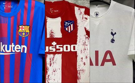 Filtran jerseys de clubes europeos para la próxima temporada
