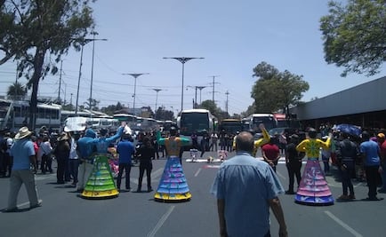 Pirotécnicos de Tultepec y Zumpango bloquean avenida Insurgentes Norte