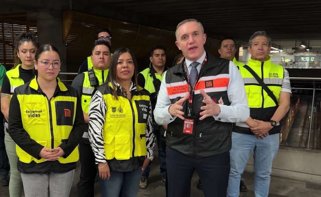 "Hoy estamos en pláticas con el Metro de Chile y con el Metro de Los Ángeles para que ellos puedan replicar el programa", mencionó Adrián Rubalcava sobre la estrategia Salvemos Vidas. Foto: Especial