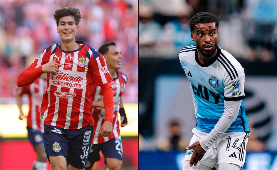 Chivas y Charlotte FC se enfrentan en la Jornada 2 de la Leagues Cup / FOTOS: Imago7 y @CharlotteFC