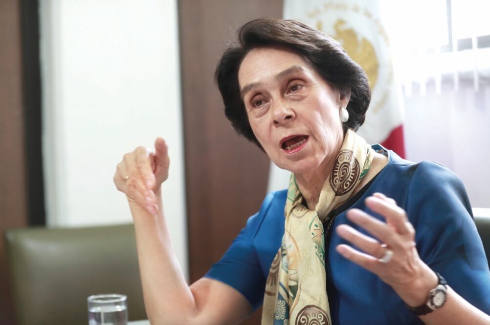 María de los Ángeles Moreno Ex presidenta nacional del PRI (ALEJANDRA LEYVA. EL UNIVERSAL)