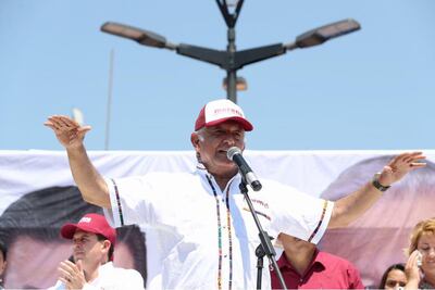 AMLO acusa a Meade y Anaya de copiar sus propuestas