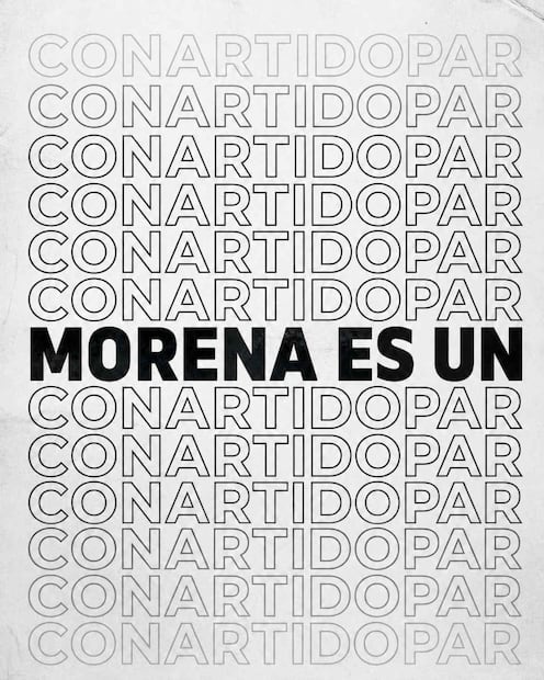 PRI "burla" prohibición del INE de aludir a Morena como "narcopartido". Foto: X @PRI_Nacional