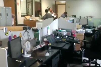 Así se vivió el 19/S en el INE