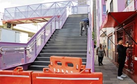 Listos, pero sin abrir, dos accesos al Jardín Flotante