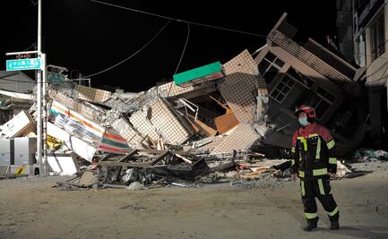 Sismo de 6.8 grados golpea gran parte de Taiwán 