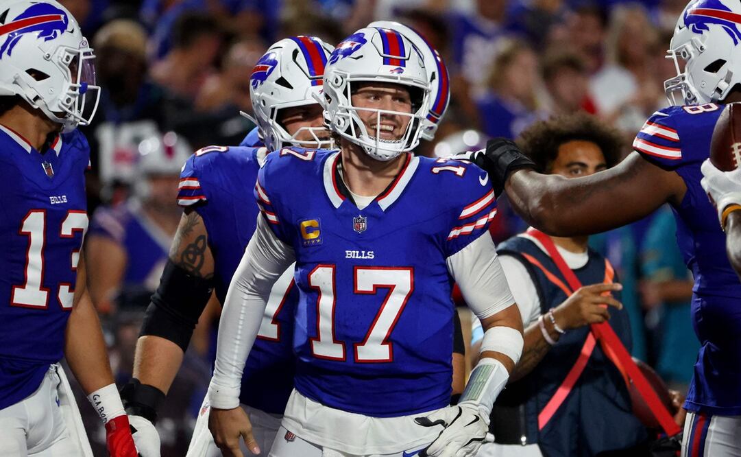 Los Bills aplastan a los Jaguars con una destacada actuación de Josh Allen FOTO: AFP